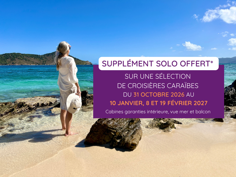 Voyage solo aux Caraïbes